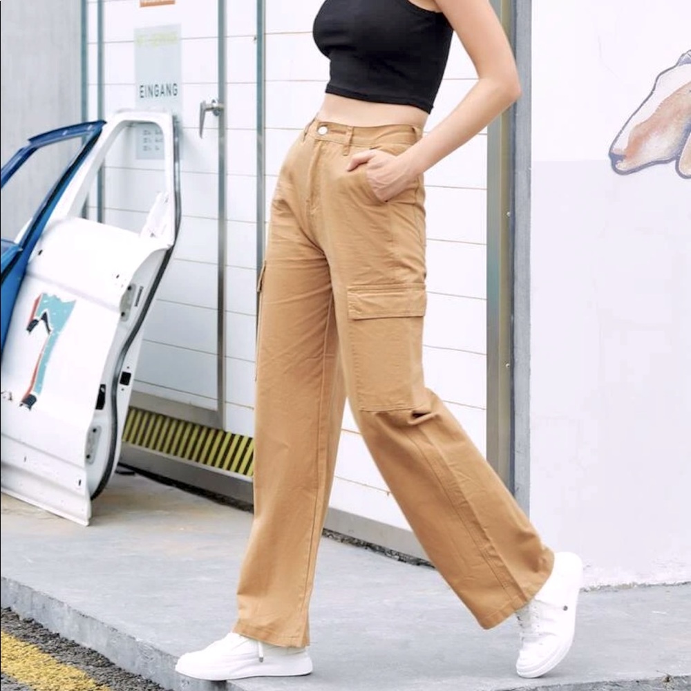 Khaki Cargo Pants